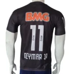 Santos FC 2012 Centenary Black Retro Jersey back view