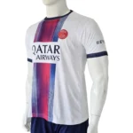 Paris Saint-Germain (PSG) 2022 White Jersey side view