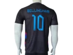 England 2024 Special Edition Black Jersey back view