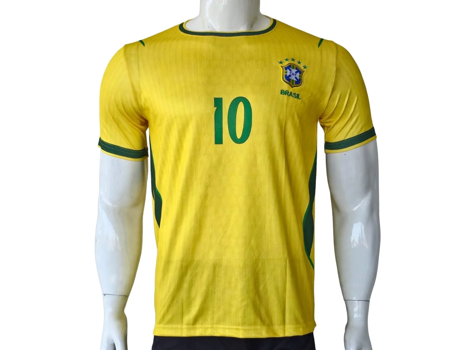 Brazil National Team Yellow #10 Jersey Brazil National Team Yellow #10 Jersey