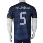 Real Madrid 22/23 Black Third Jersey back view