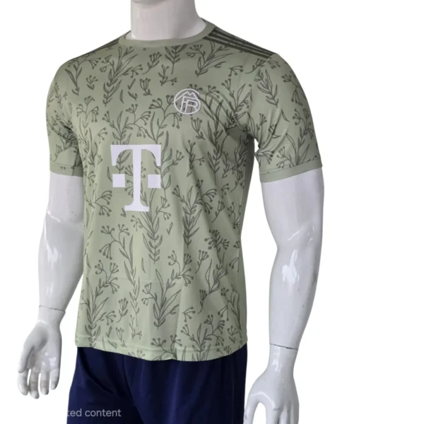 Bayern Munich Green Oktoberfest Jersey side view