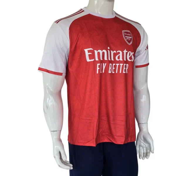 Arsenal 2020/21 Red/White Jersey side view