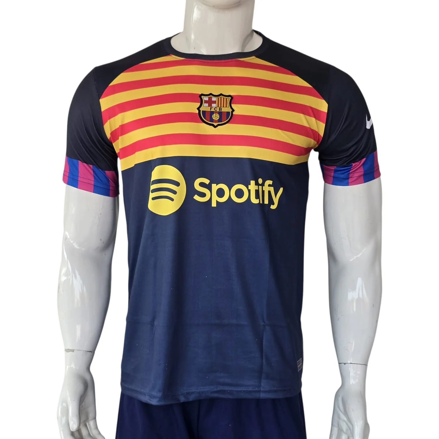 Barcelona 2023/24 Senyera Fourth Jersey Barcelona 2023/24 Senyera Fourth Jersey